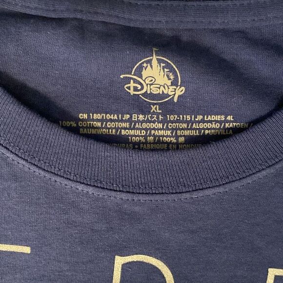 New Disney Rebel Princess Navy T-Shirt Starwars Size XL - Picture 2 of 7